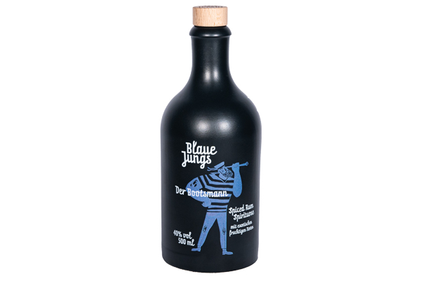 GOSCH_BJ-Bootsmann_500ml GOSCH Blaue Jungs „Der Bootsmann“ Spiced Rum 0,5l