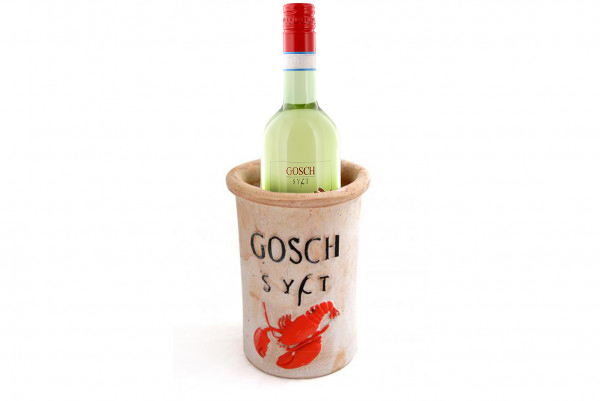 PinotWeinkuehler1 GOSCH Weinkühler mit 1 Flasche Pinot Grigio